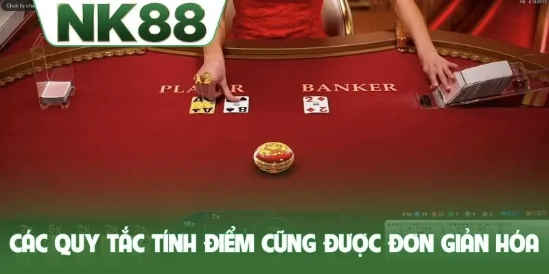 Các quy tắc tính điểm cũng được đơn giản hóa